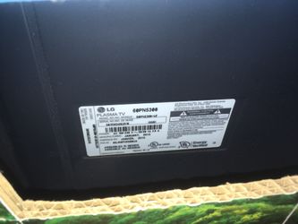 60in plasma LG