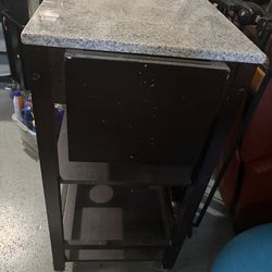 Bar with granite top