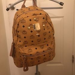 Leather & new Backpack bookbag