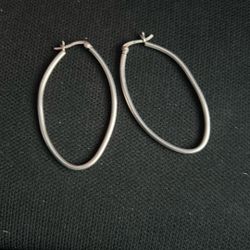 Sterling Silver Hoops