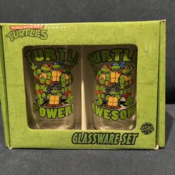 Teenage Mutant Ninja Turtles (TMT) Glassware Set