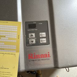 Rinnai Tankless Water Heater 