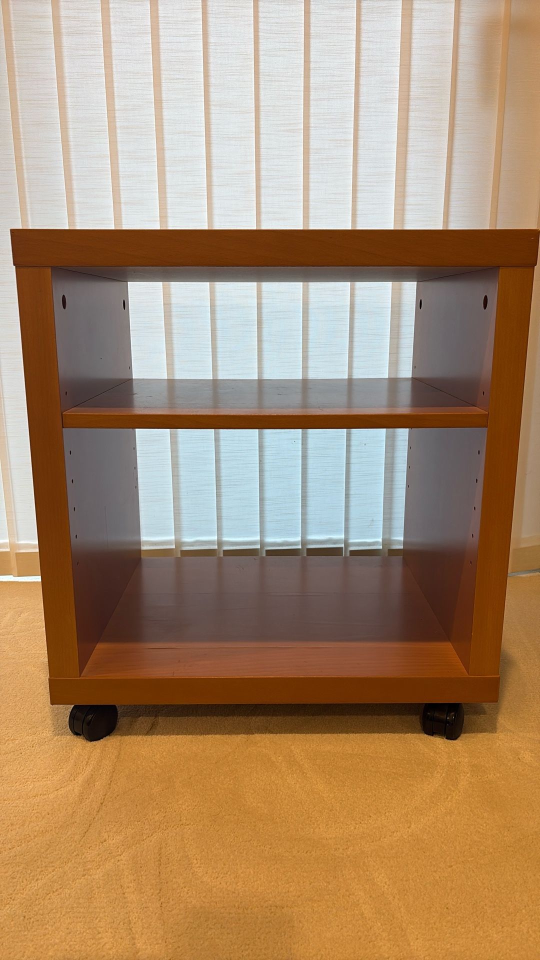 Side Table With 2 Shelves