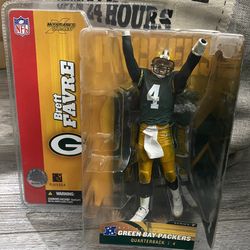 Mcfarlane NFL Series 7 Brett Favre Figure Green Bay Packers Football