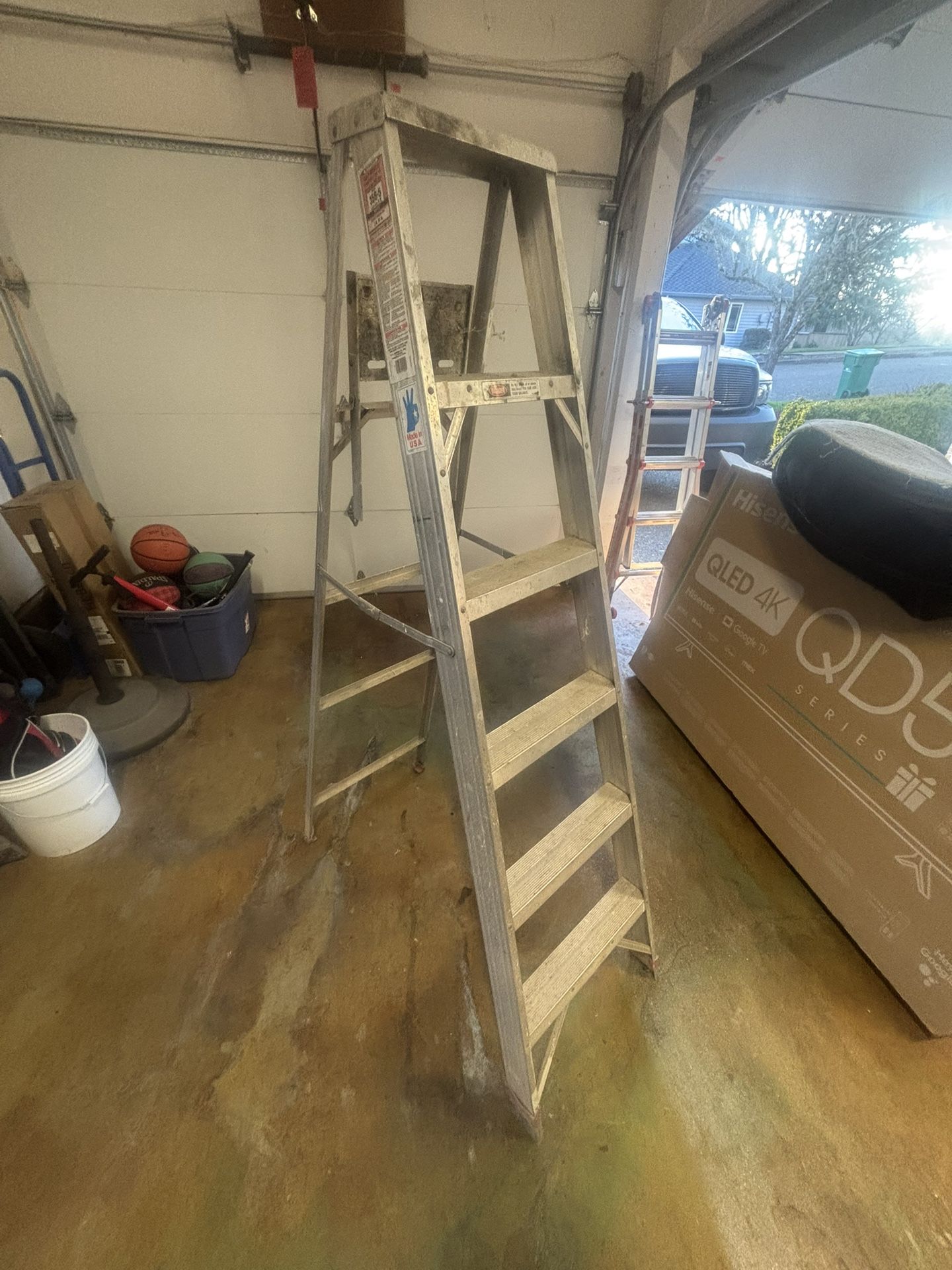 Werner A-frame Aluminum Ladder