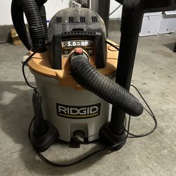 Ridgid wet dry shopvac