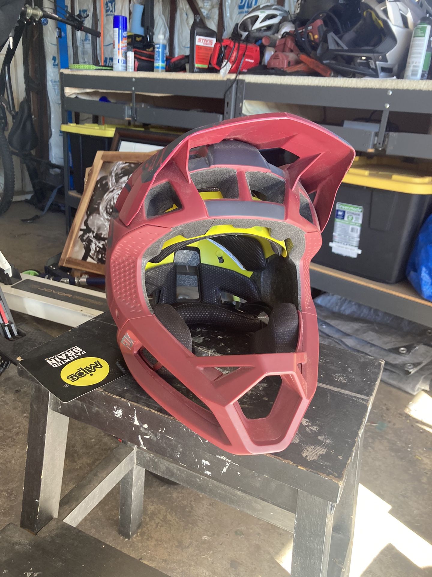 Fox Pro frame Downhill Helmet New