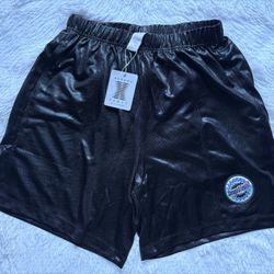 MSRP $60 Savage X Fenty by Rihanna Black Chain Reaction Shorts Size Small New!