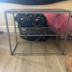 Industrial Shoe Rack / Entryway Organizer – $30 OBO