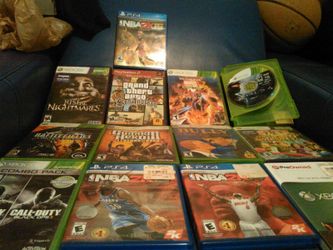 Games for sale xbox 360 ps4