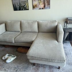 Sectional Neutral Sofa