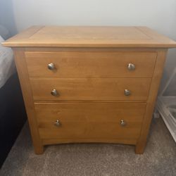Hardwood Nightstand