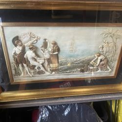 Wall Art Picture Frame Antique  
