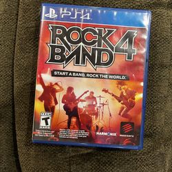 PS4 Rock Band Set Drums + Guitar