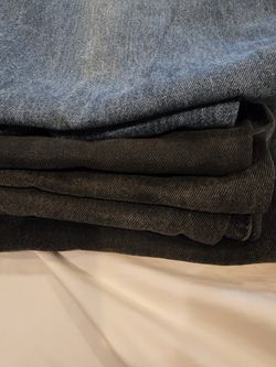 505 & 550 LEVIS JEANS 36X29 Mens USED