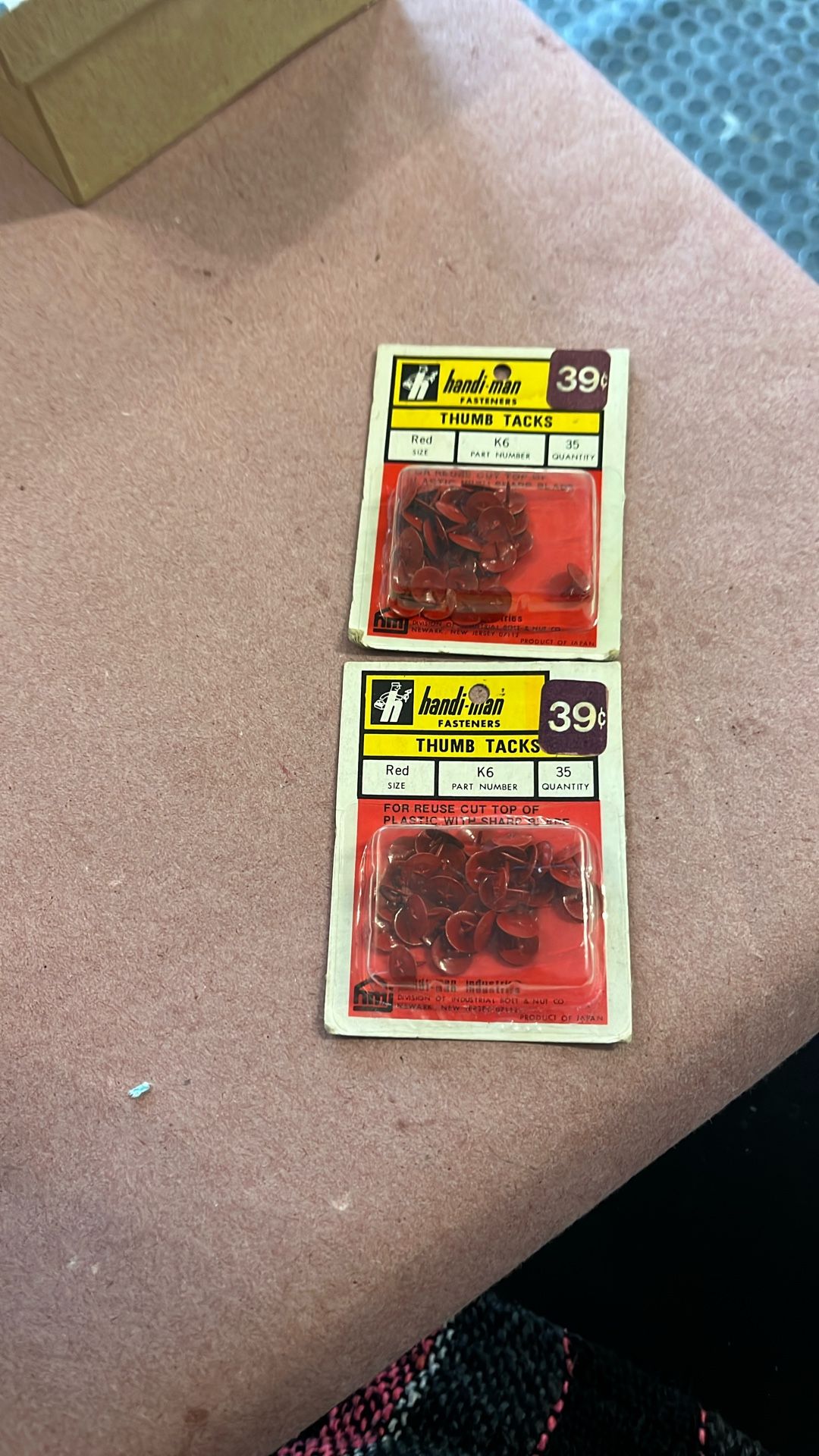 Handy Man Tact’s -2 Pkg.