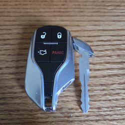 OEM Maserati 4 Button Key Fob Pre Owned FCC ID