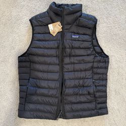 Patagonia Down Vest Size Large