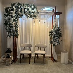 Wedding Arch And Chairs