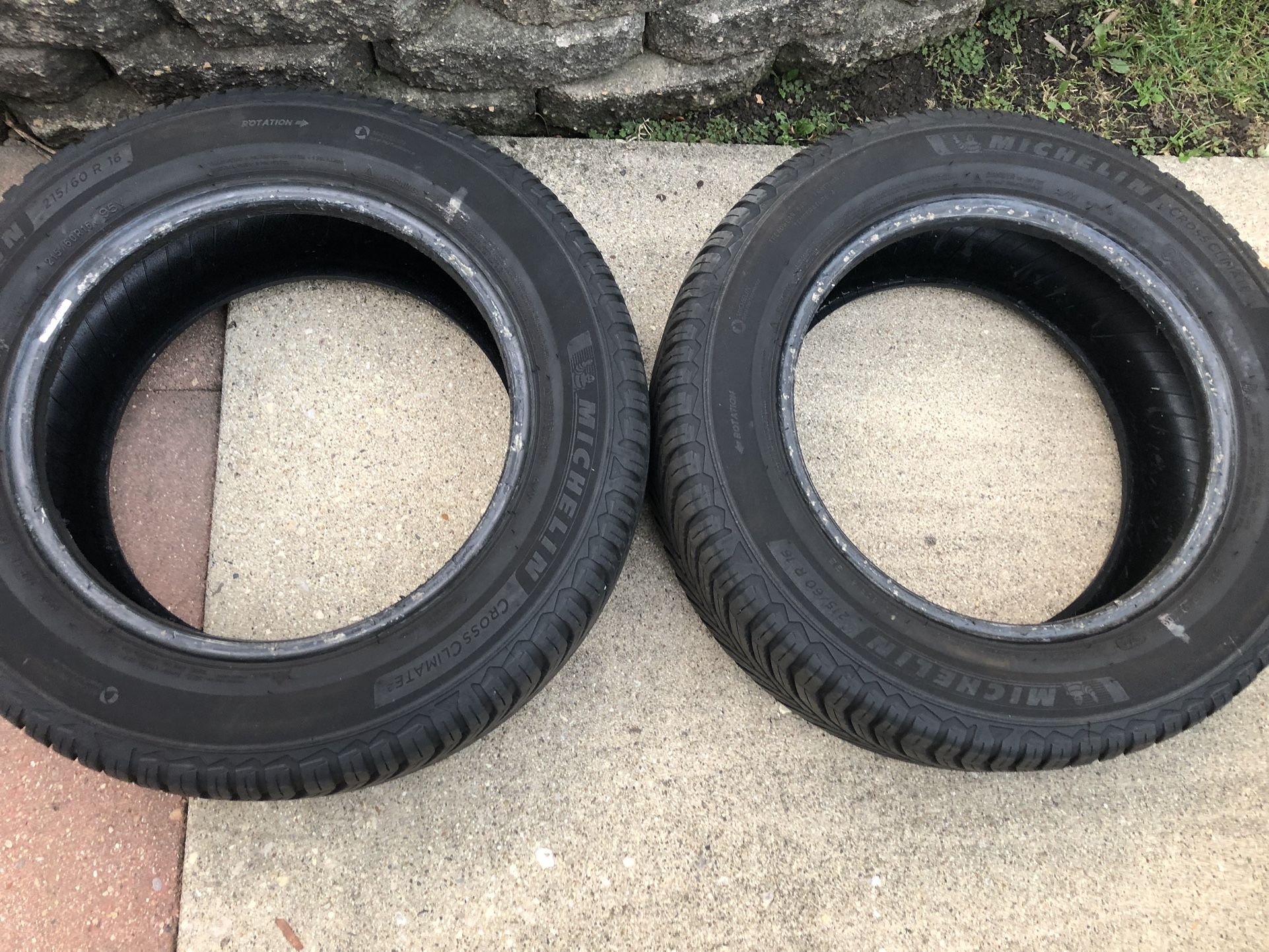 2 Michelin Cross Climate Tires
