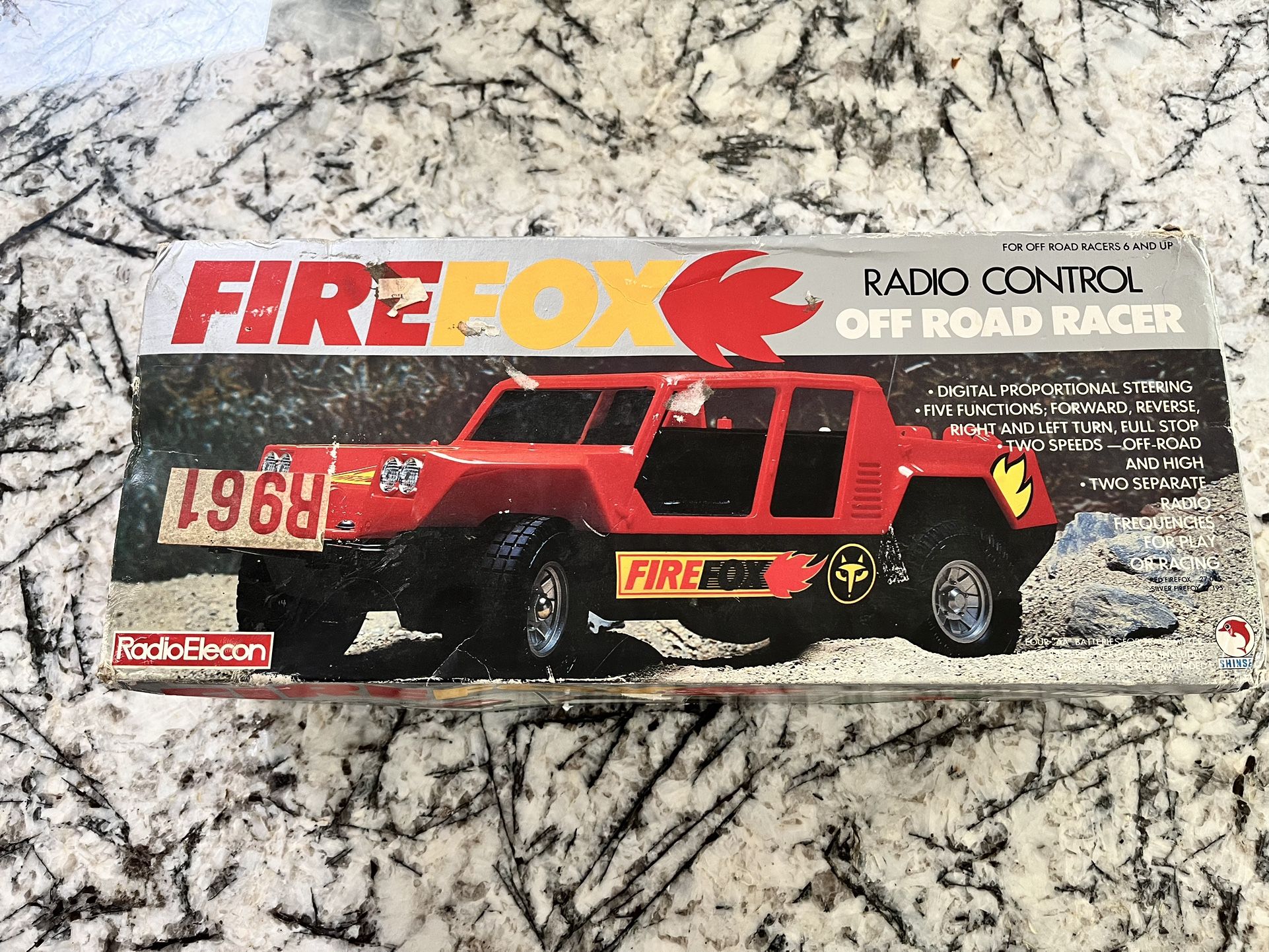 Vintage Firefox RC car