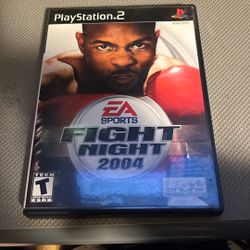 PlayStation 2 Boxing Game 