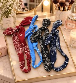 4-Piece Bandana-Style Headband Set