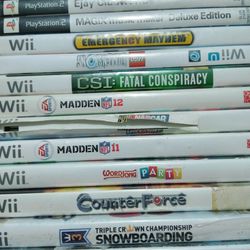Wii PS2 PS3 Games