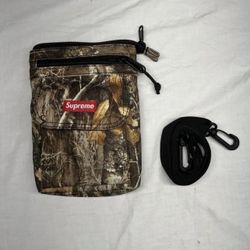 the north face supreme shoulder bag real outdoor camo tree FW19