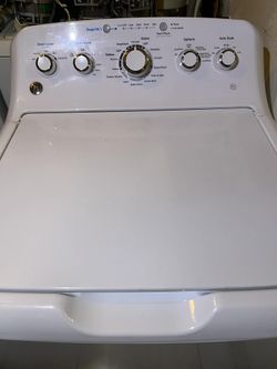GE washer with super Capacity/stainless steel Tub/heavy Duty agitator