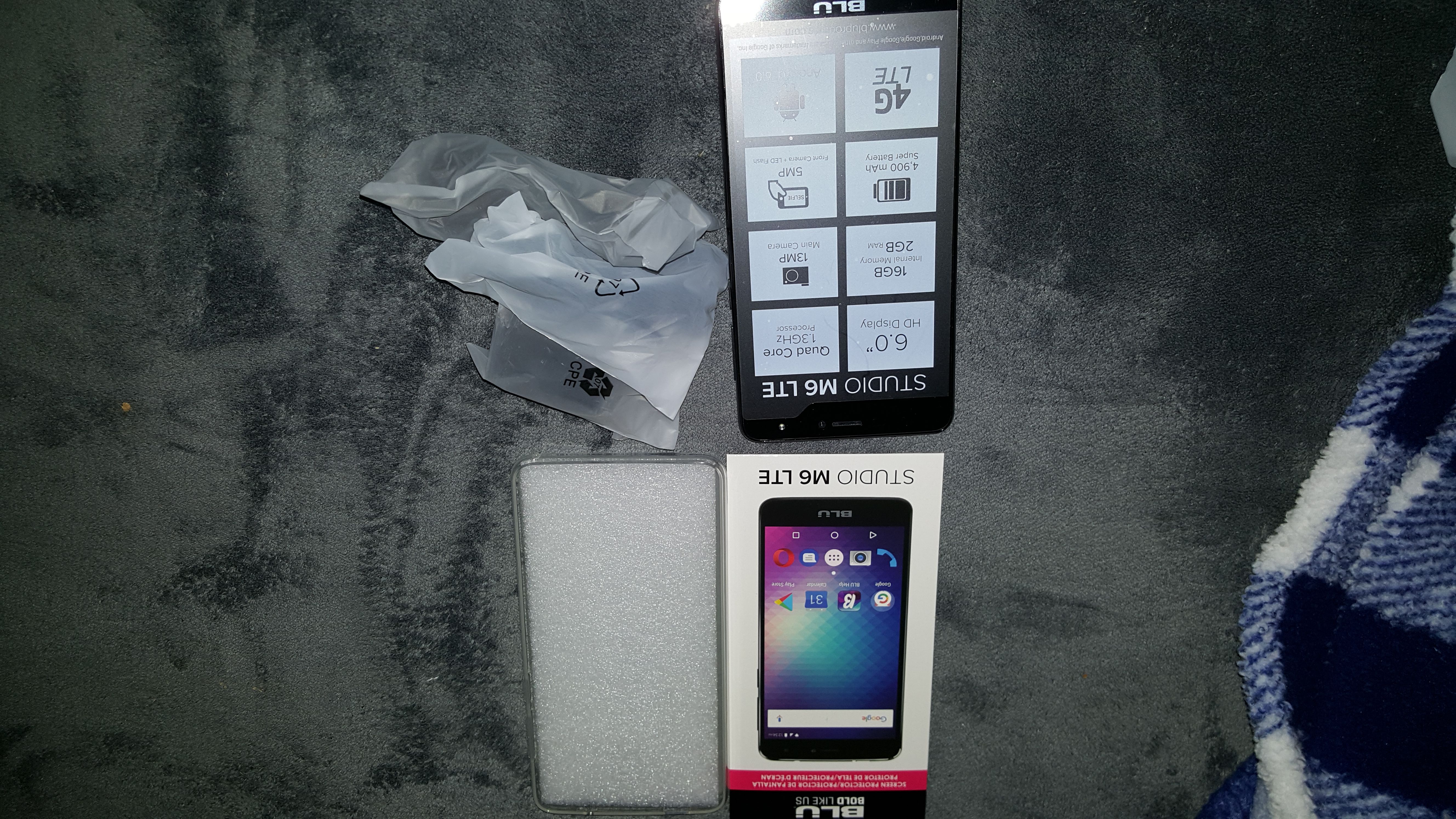 Brand new Factory Unlocked BLU Studio M6 LTE