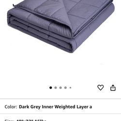 72”x48” 15 Lb Weighted Blanket 