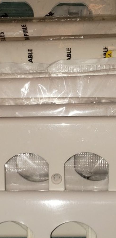 White Plastic Switch Plates