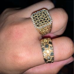 Clean 14k Gold Rings🔥