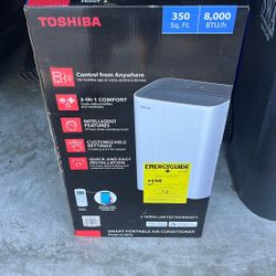 TOSHIBA PORTABLE AIR CONDITIONER 