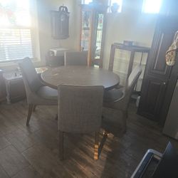 Dining Room Table And Chairs