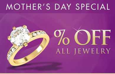 Mother’s Day sale may 8-9 gold JEWERLY watches purses WE HAVE THE PERFECT GIF COME TO US