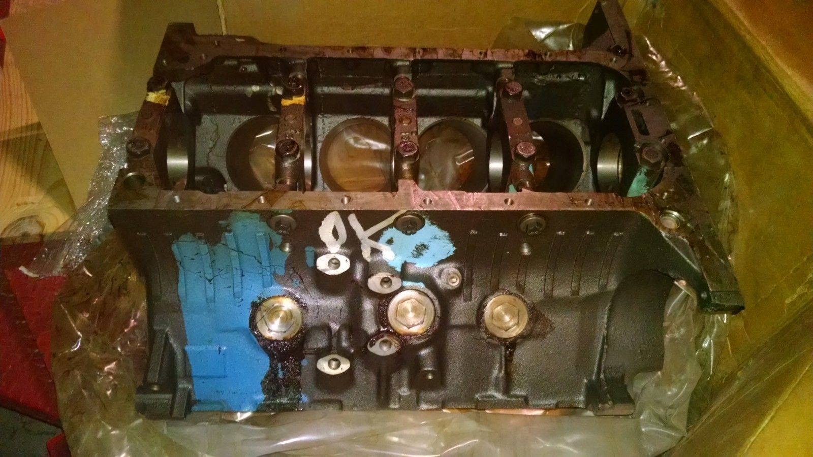 427 Ford Side Oiler Block NOS Vintage Shelby Cobra