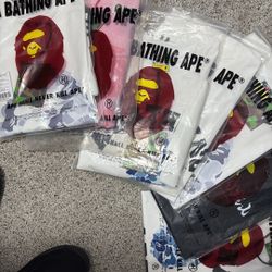 1:1 High quality bape shirts