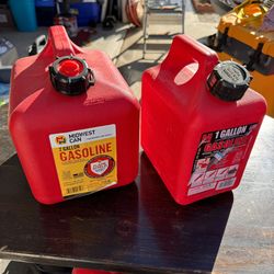 2 Gallon & 1 Gallon Gas Canister