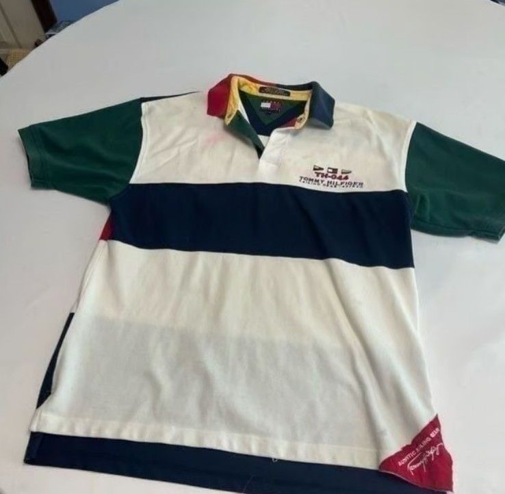 Tommy Hilfiger VTG Sailing Gear Flag Colorblock