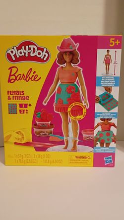 Play-Doh Barbie Florals & Fringe Set