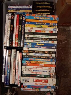 Large Lot of DVDs Mixed Titles