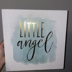 Little Angel Wall Art Frame