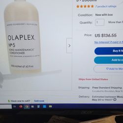 OLAPLEX  CONDITIONER 2000ml ( 67,62 Oz)Original Price $ 130