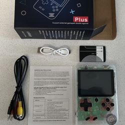 Game Box Plus Handheld Console – Retro Gaming System with 100s Of Preloaded Games