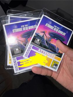 2026 San Diego comic con badges (includes preview night)