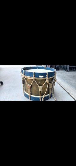 Vintage Military Field Snare Drum