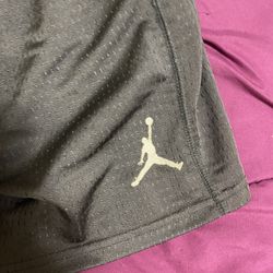 Size SDark Grey Jordan Shorts 