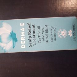 Derma E Scalp Relief Treatment, Tea Tree Oil &Aloe Vera Herbal Blend, 1fl Oz